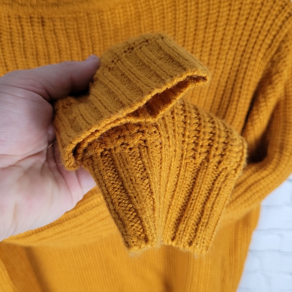 JACQUELINE DE YONG by ONLY | cable knit crewneck sweater - Picture 4 of 7